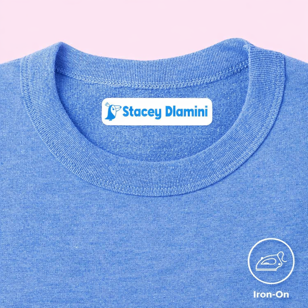 Iron-on label Stacey